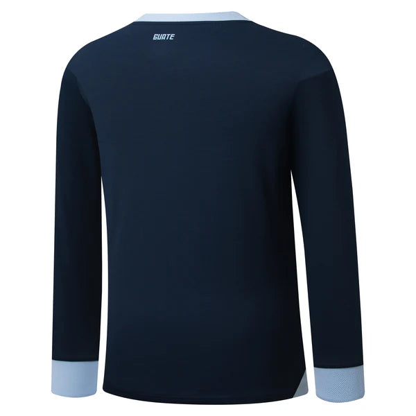 Umbro Guatemala Away Long Sleeve Men's Soccer Jersey 26 - Navy